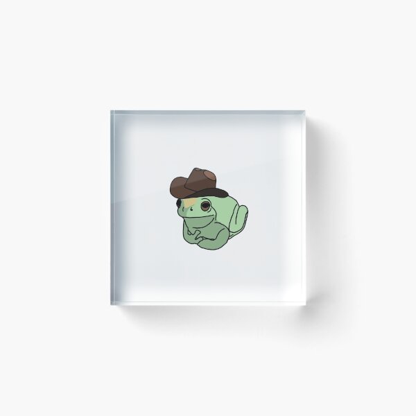 Item preview, Polite Cowboy Frog designed and sold by Sarah-Q-Art.