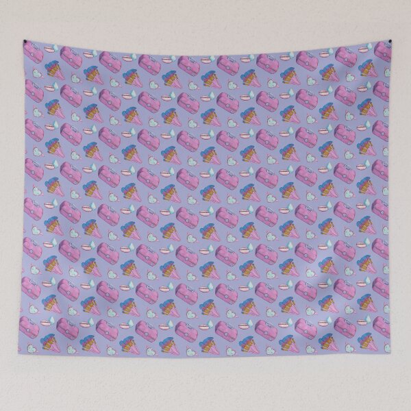 Item preview, Makeup Accessories for the 90's Girl - Blue designed and sold by Pauline French.