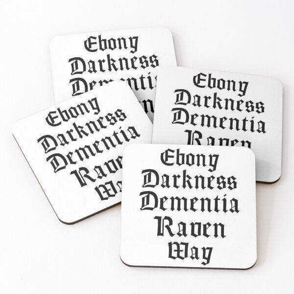 Item preview, Ebony Darkness Dementia Raven Way designed and sold by eltonjuan.