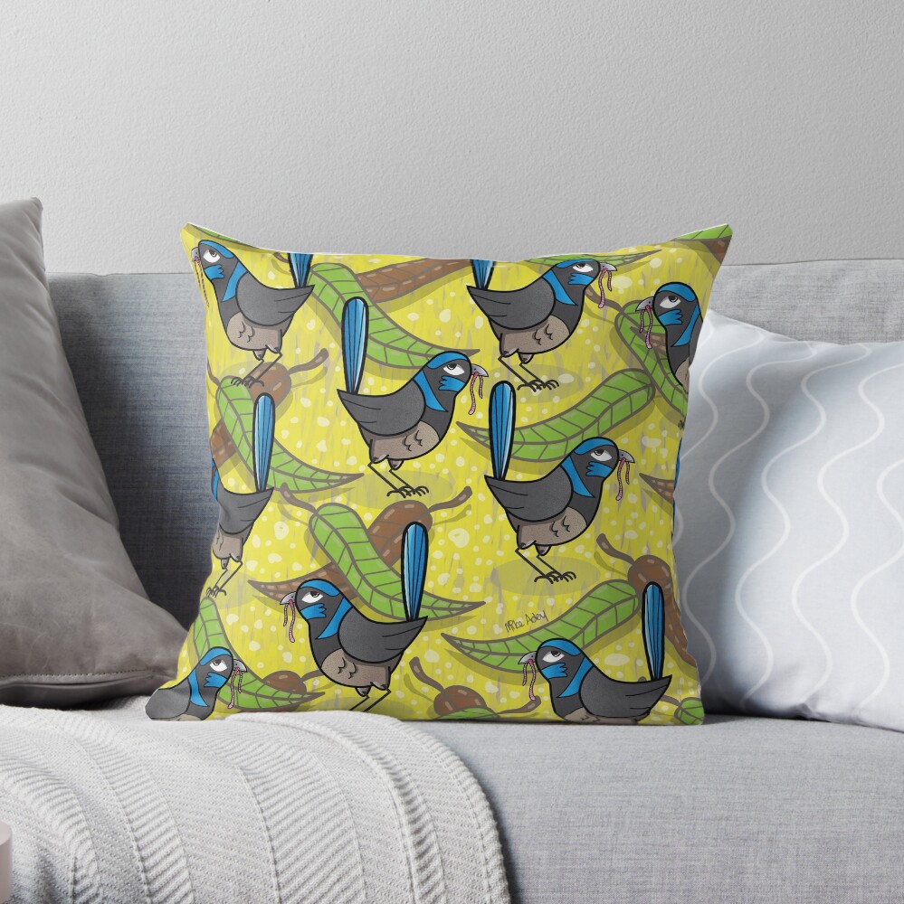Bushland Throw Pillow
