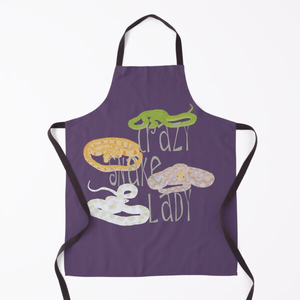Item preview, Crazy Snake Lady designed and sold by Amy Hadden.