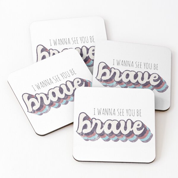 Item preview, I wanna see you be brave designed and sold by Rachel Bishop.