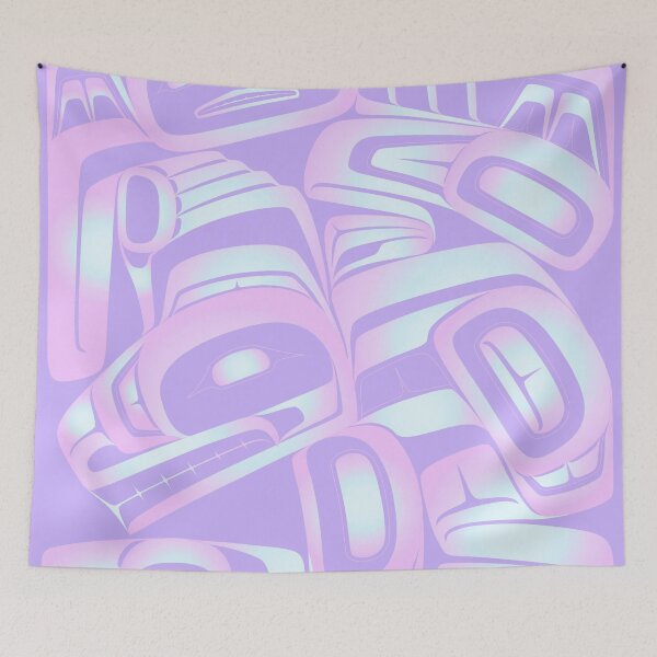 Item preview, Brothers design in Lavender lights designed and sold by Arlene-Ness.