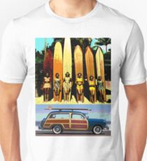 Cool Babes & Hot Rod Unisex T-Shirt