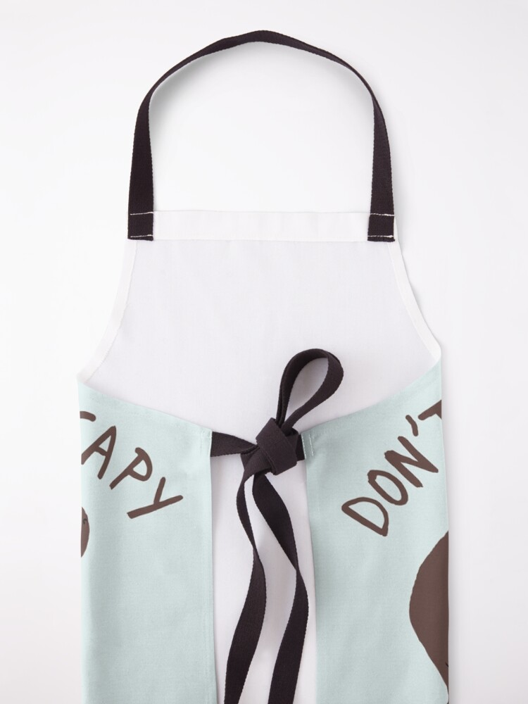 Alternate view of Don't Worry, Be Capy (Capybara) Apron