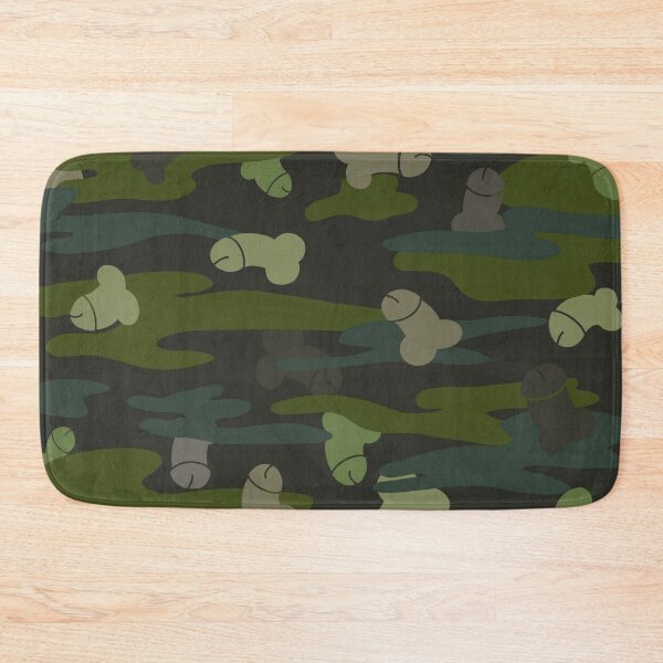 Item preview, CAMOUFLAGE FUNNY PENIS COCKS ARMY GREEN designed and sold by aydapadi.