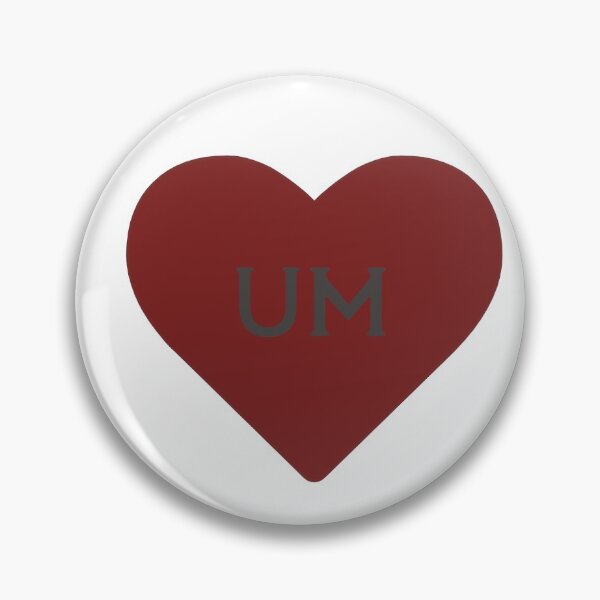 Item preview, UM heart designed and sold by Jess Powell.
