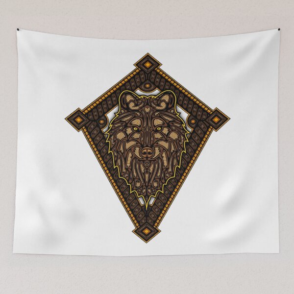 Item preview, Wolf on White designed and sold by KearneyDesign.