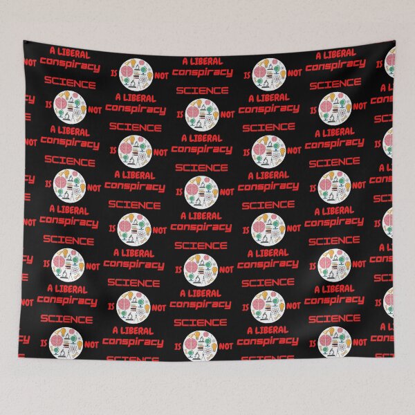 Item preview, SCIENCE IS NOT A LIBERAL CONSPIRACY Laboratory Scientist Tech   /Micro designed and sold by Hippiesole.