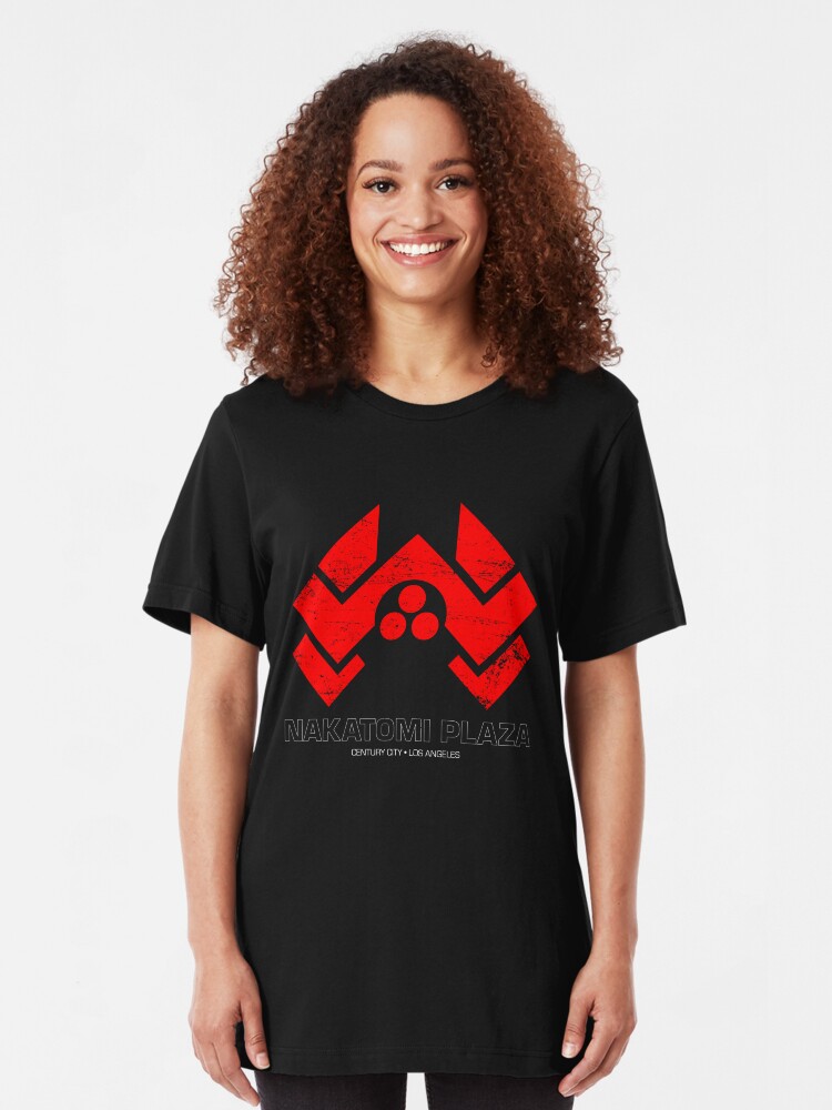 Alternate view of Nakatomi Plaza Slim Fit T-Shirt