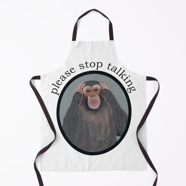 Item preview, Chimpanzee, Please Stop Talking designed and sold by Amy Hadden.