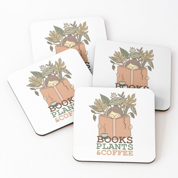 Item preview, Books Plants and Coffee designed and sold by elijohn23.