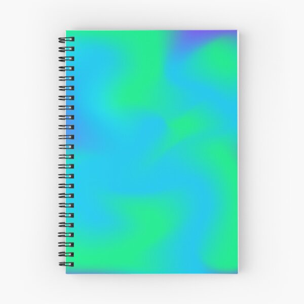 Aperçu de l'œuvre Produits dégradés (bleu Fluro et vert) créée et vendue par MadeByBluu.
