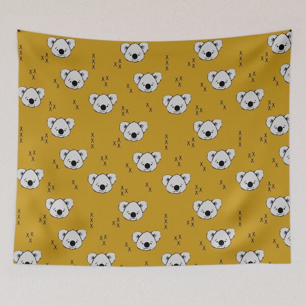 Item preview, Koala - mustard designed and sold by littlearrow.