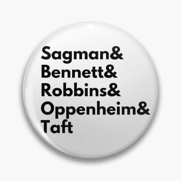 Item preview, Sagman, Bennett, Robbins, Oppenheim and Taft (Variant 2) designed and sold by Everyday Designs.