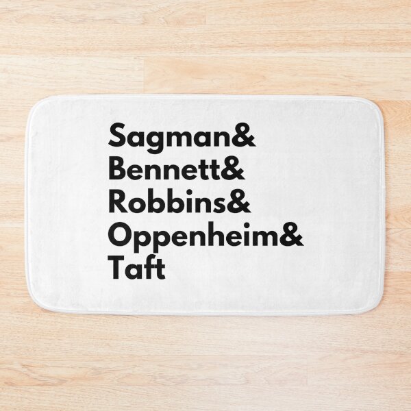 Item preview, Sagman, Bennett, Robbins, Oppenheim and Taft (Variant 2) designed and sold by Everyday Designs.