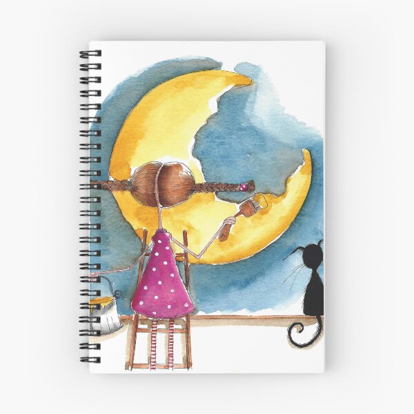 Item preview, Painting the Moon designed and sold by StressieCat.