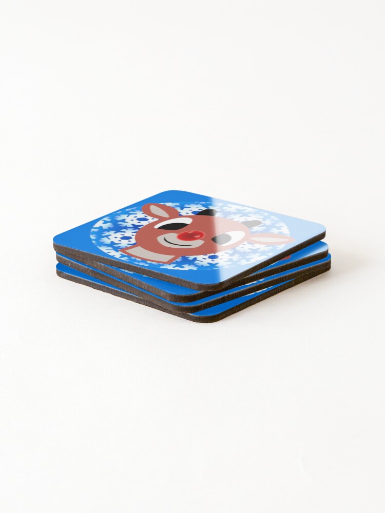 Thumbnail 4 of 5, Coasters (Set of 4), Hello Rudolph designed and sold by jpenfield.