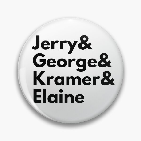 Item preview, Jerry, George, Kramer, and Elaine (Variant) designed and sold by Everyday Designs.