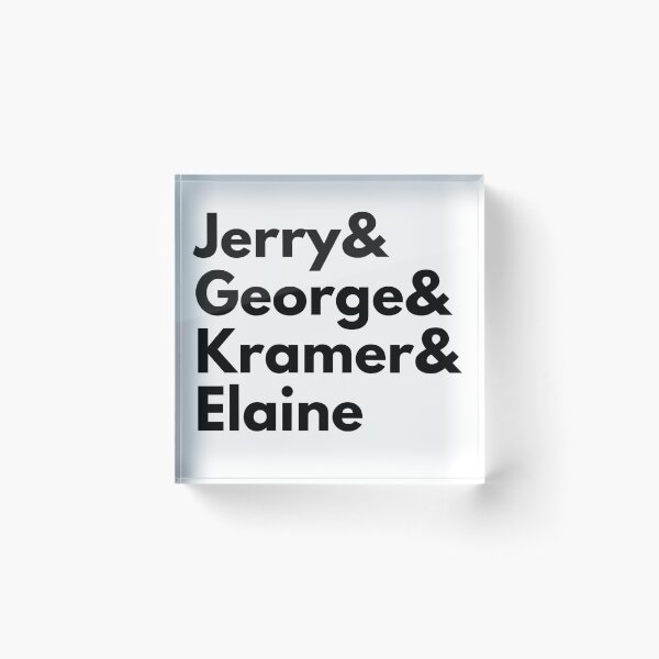 Item preview, Jerry, George, Kramer, and Elaine (Variant) designed and sold by Everyday Designs.