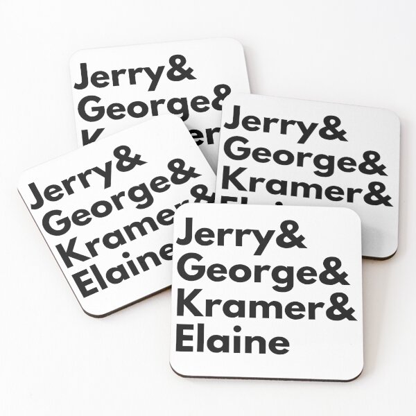 Item preview, Jerry, George, Kramer, and Elaine (Variant) designed and sold by Everyday Designs.
