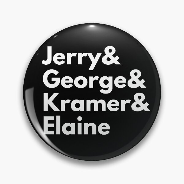 Item preview, Jerry, George, Kramer, and Elaine (White Variant) designed and sold by Everyday Designs.
