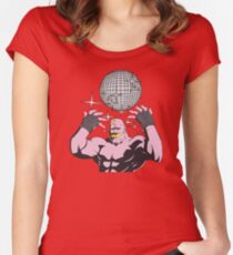fullmetal alchemist Armstrong Disco Women's Fitted Scoop T-Shirt