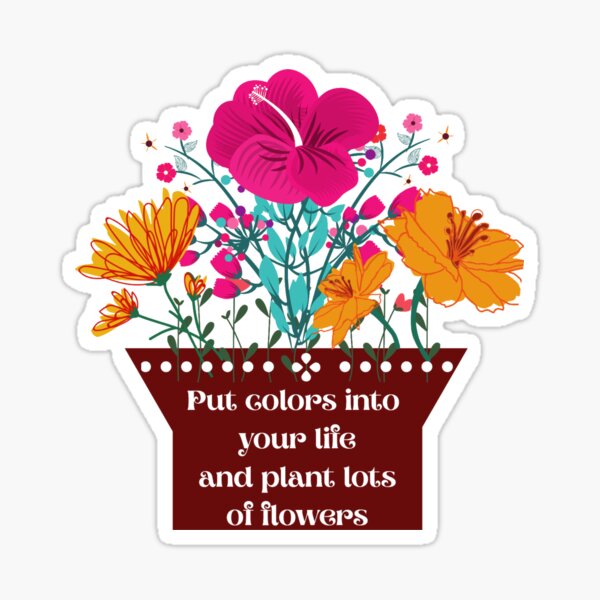 Flowers Sticker