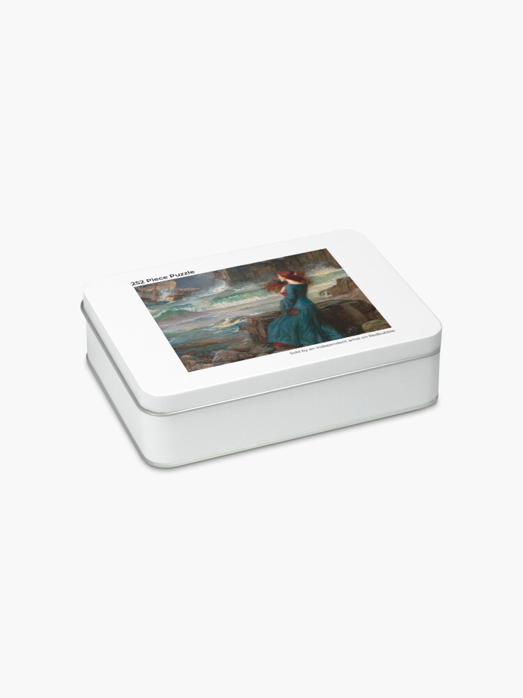 Alternate view of Miranda and the Tempest - John William Waterhouse Jigsaw Puzzle