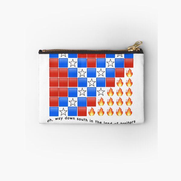 Item preview, burning emoji confederate flag designed and sold by fisherde.
