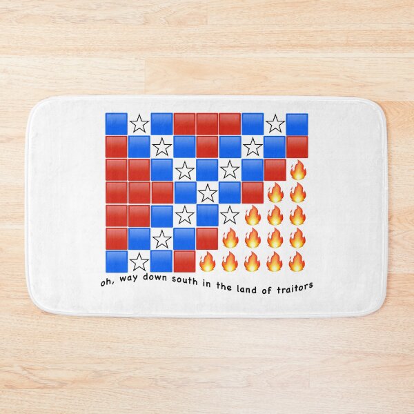 Item preview, burning emoji confederate flag designed and sold by fisherde.