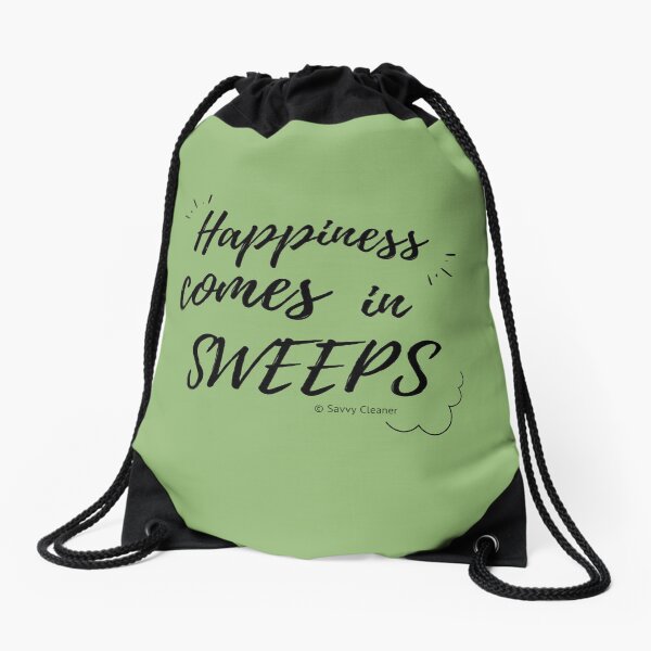 Item preview, Happiness Comes in Sweeps designed and sold by SavvyCleaner.