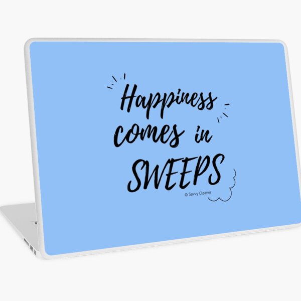 Item preview, Happiness Comes in Sweeps designed and sold by SavvyCleaner.