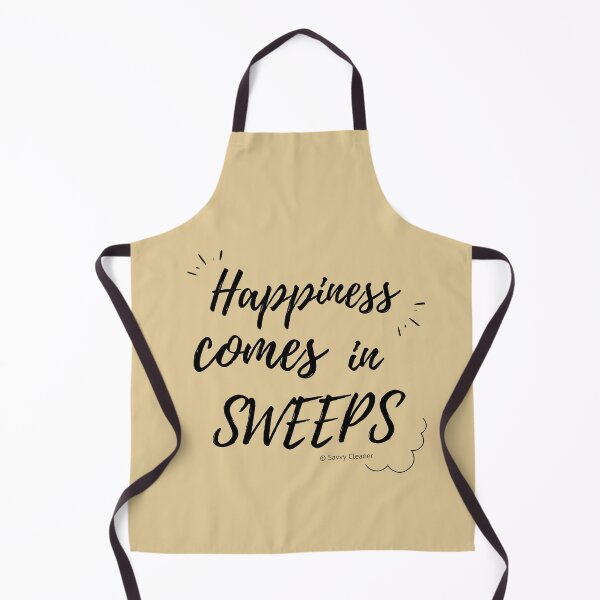 Item preview, Happiness Comes in Sweeps designed and sold by SavvyCleaner.