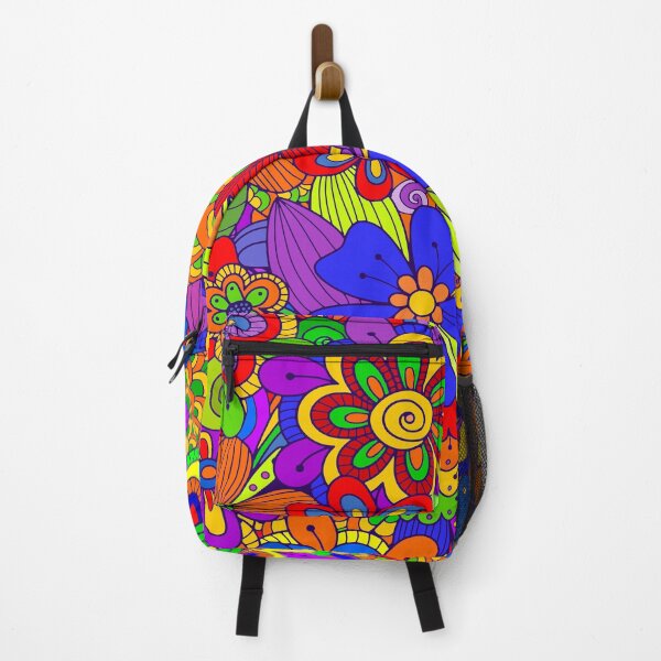 Item preview, Beautiful Flower Power Colorful Graphic Design designed and sold by Alondra.