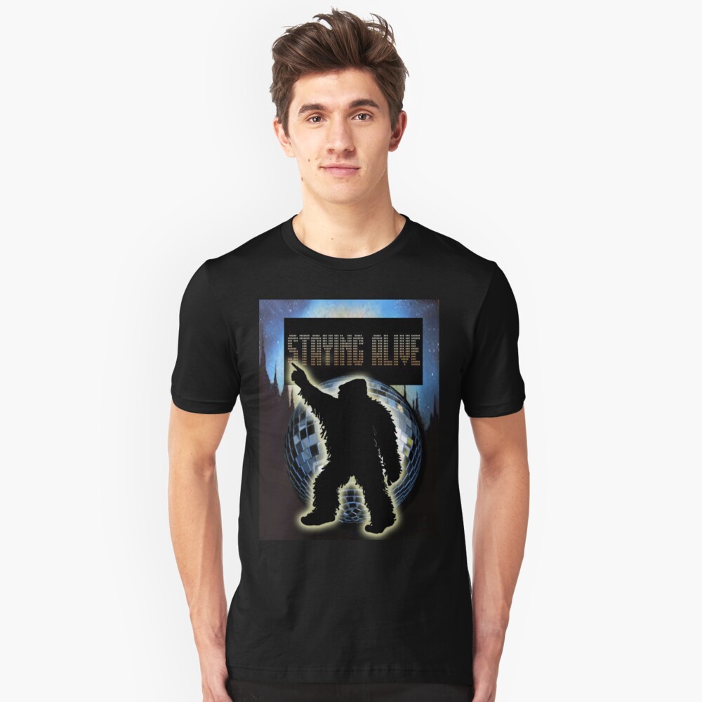 STAYING ALIVE! Slim Fit T-Shirt