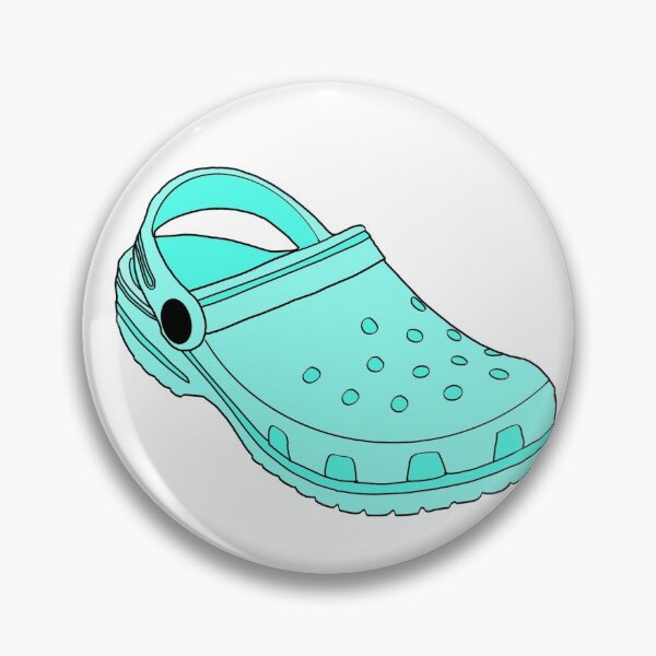 Item preview, Teal Croc Shoes designed and sold by DigitalartbyD.