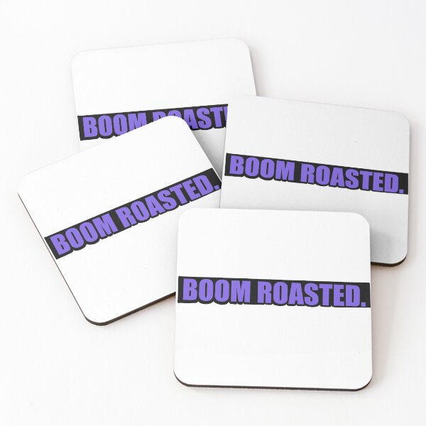 Item preview, The Office Micheal Scott Boom Roasted Quote designed and sold by JadesCanvas.