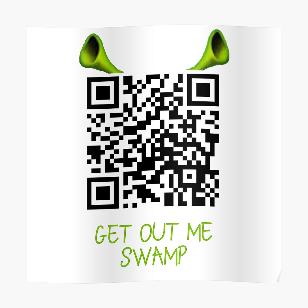 What Are You Doing In My Swamp Remix Qr Code Mask By Soullescarbon41 Redbubble - roblox song id what are you doing in my swamp