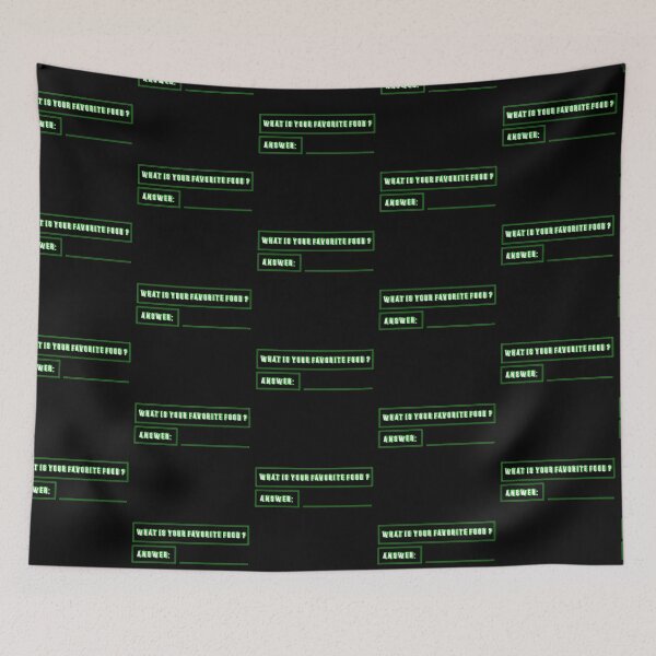 Item preview, What is your Favorite Food ? Beautiful Text Design designed and sold by Aldrin Capco.