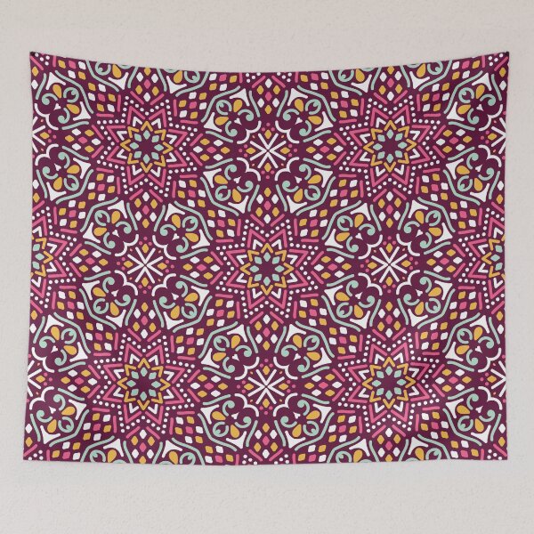 Item preview, Boho Pink Mandala  designed and sold by artdesignforyou.