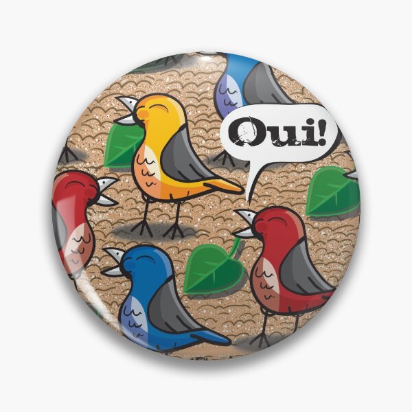 Item preview, The birds of Jardin du Luxembourg designed and sold by Mike Adey.