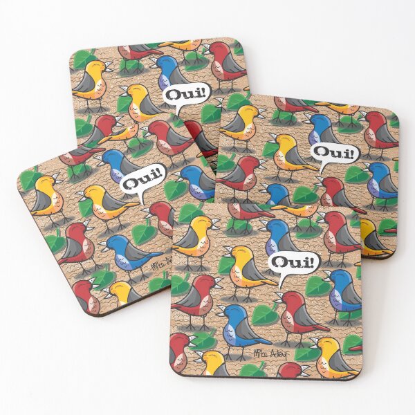 Item preview, The birds of Jardin du Luxembourg designed and sold by Mike Adey.
