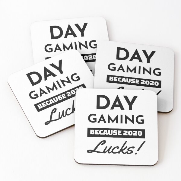 Item preview, Day Gaming Because 2020 Lucks Funny Gamer Lover designed and sold by SJRoil.