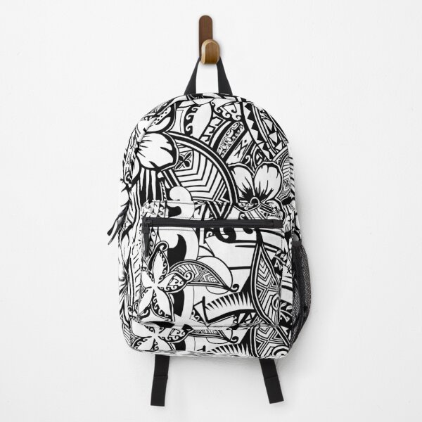 It's Not Always Black Or White Polynesian Tattoos Backpack