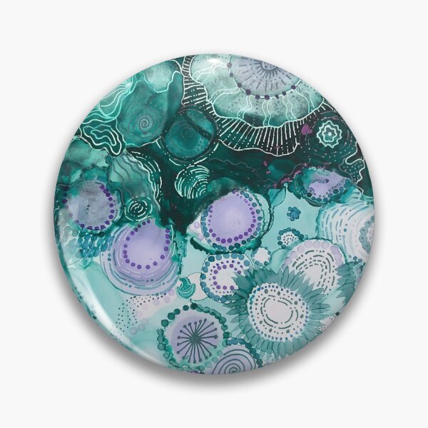 Item preview, Teal Circular Motion  designed and sold by Lois Gardiner.