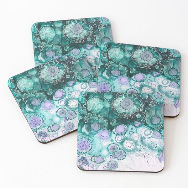 Item preview, Teal Circular Motion  designed and sold by Lois Gardiner.