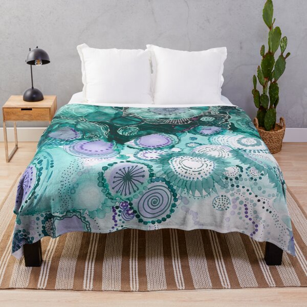 Item preview, Teal Circular Motion designed and sold by Lois Gardiner.