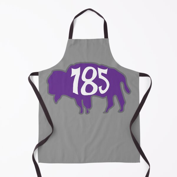 Item preview, Hand Drawn Kansas Buffalo 785 Purple Gray White designed and sold by itsrturn.