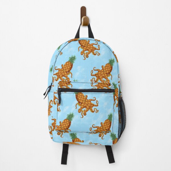 Item preview, Tropical Pineapple Octopus Cute Cartoon Animal Lover Humor designed and sold by NicholiCosplay.